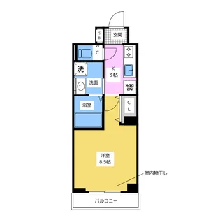 ジョン・ベール桜台【2階】の間取り
