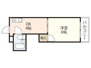 第5野地ビル【2階】の間取り