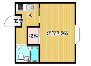 リディアクレストI【2階】の間取り