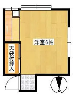 小鍛冶荘【1階】の間取り