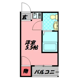 レジデンス緑【3階】の間取り