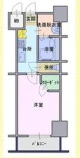ノーブル大手町【11階】の間取り