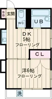 デュオ松原【2階】の間取り