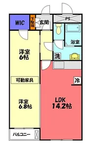 カーサ・ペロ八王子【3階】の間取り