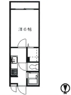 メゾン大倉山弐番館【1階】の間取り