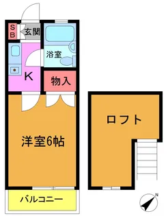 メゾン福栄第2【2階】の間取り
