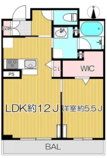 埼玉県戸田市大字新曽【マンション】の間取り