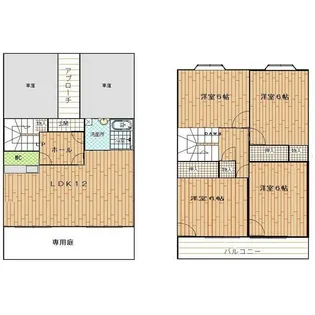 埼玉県さいたま市南区文蔵5【一戸建】の間取り