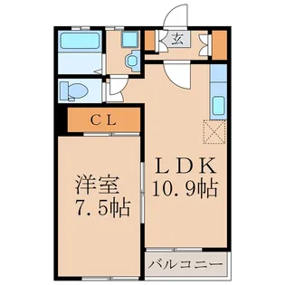 Nハウス II【1階】の間取り