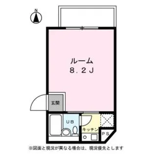 グランドール御影【1階】の間取り