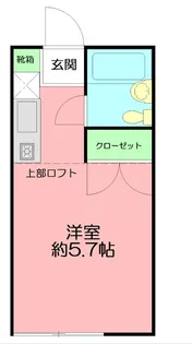 クレア湘南【2階】の間取り