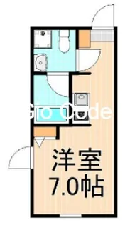 Ludens五反野FR【2階】の間取り