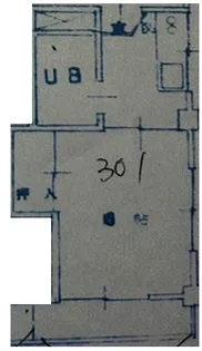 東京都大田区西蒲田1【マンション】の間取り