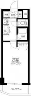 プレサンス新宿御苑前アルティメット【13階】の間取り