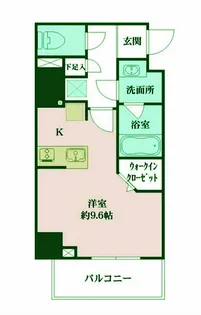 ザ・パークメゾン東大井【3階】の間取り