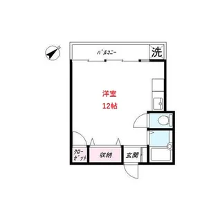 東京都品川区西大井4【マンション】の間取り