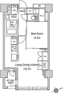 スタイリオ元住吉II【3階】の間取り