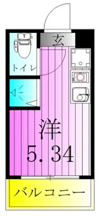 Cube kanamachi V【1階】の間取り