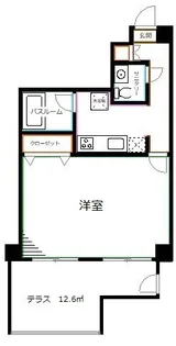 セレノ荻窪【1階】の間取り