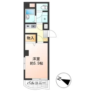 東京都足立区千住中居町【マンション】の間取り