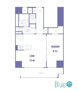Geminos CHIGASAKI【6階】の間取り