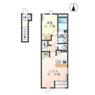 カルペ・ディエム【2階】の間取り