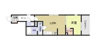 ハイム南阿佐谷【1階】の間取り