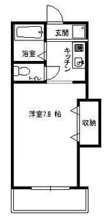 ハイツひばり【2階】の間取り