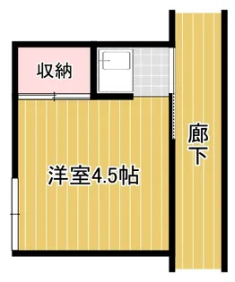 松風莊【2階】の間取り