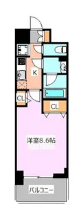 東京都北区田端新町2【マンション】の間取り