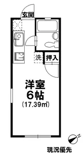 サザンフラット【2階】の間取り