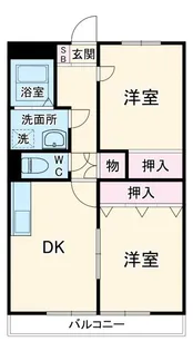 リバシティー【1階】の間取り