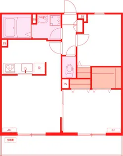 リブリ・COMODO・文ヶ岡【2階】の間取り