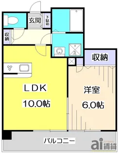 東京都練馬区向山1【マンション】の間取り