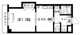 メゾンドジュネス【2階】の間取り