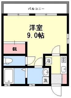 ALBA【1階】の間取り