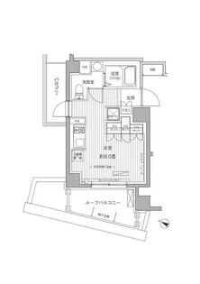 ヒューリックレジデンス茗荷谷【4階】の間取り