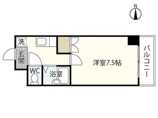 スリーゼ白島【3階】の間取り