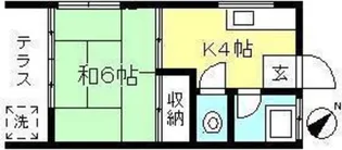 東京都狛江市岩戸北4【アパート】の間取り