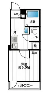 アレイ町屋【2階】の間取り