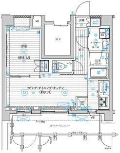 GENOVIA世田谷砧II【4階】の間取り