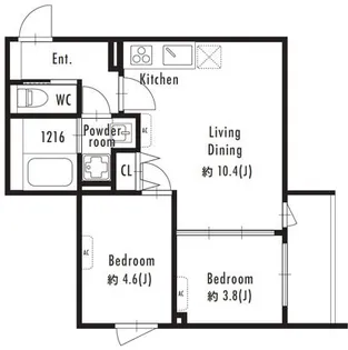 GRAN PASEO駒場東大前【4階】の間取り