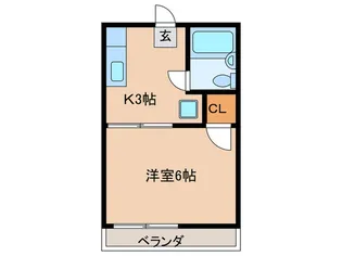 前山コートハウス【2階】の間取り
