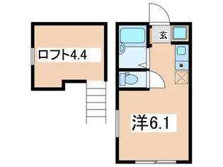 セントラルコート妙蓮寺【2階】の間取り