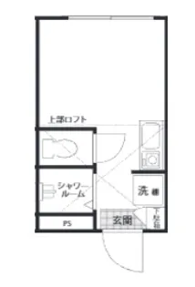 Studio AnT 北千住の間取り