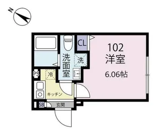 Exentia Motohasunuma【3階】の間取り