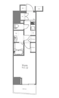 アルテシモアルド【5階】の間取り