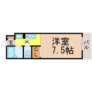 セジュール池端パーク A棟【1階】の間取り