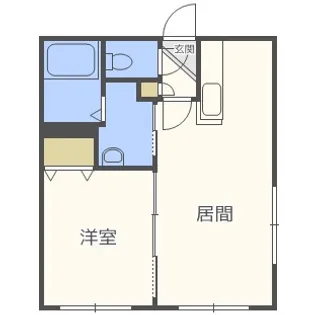 ティアラ学園前【4階】の間取り