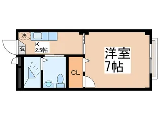 アソルティ宝町【3階】の間取り